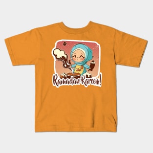 Ramadan Fun Cooking Kids T-Shirt